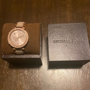 Selling Brand New, Never Worn Pink Women’s Michael Kors Watch